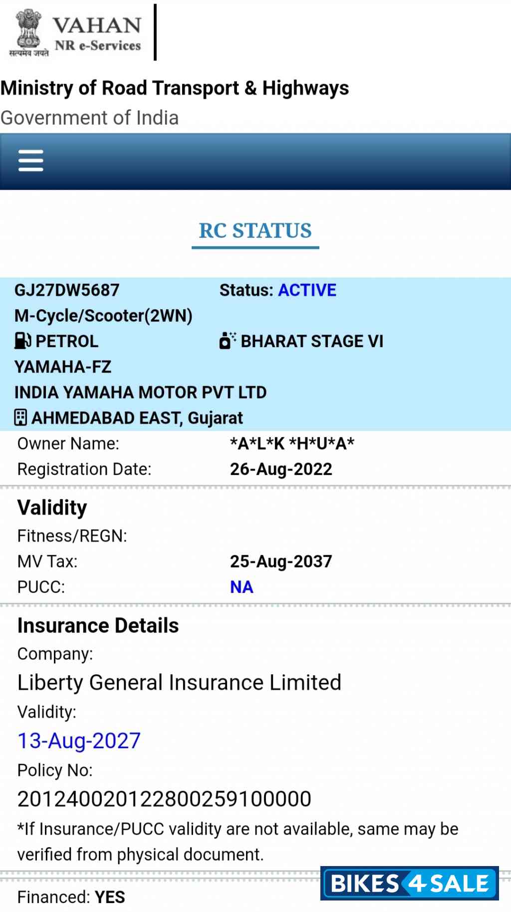 Black Yamaha FZ Black Yamaha FZ