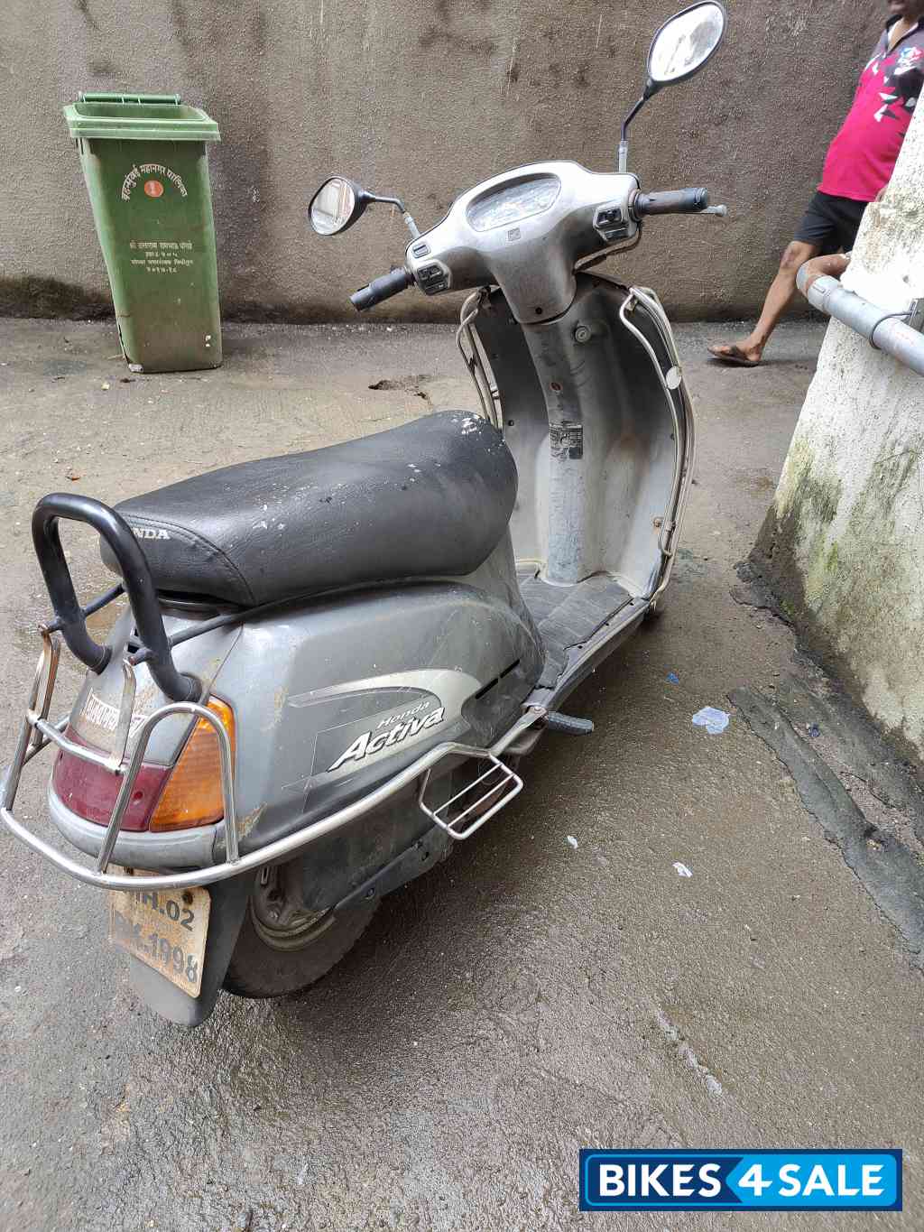 Grey Honda Activa Grey Honda Activa