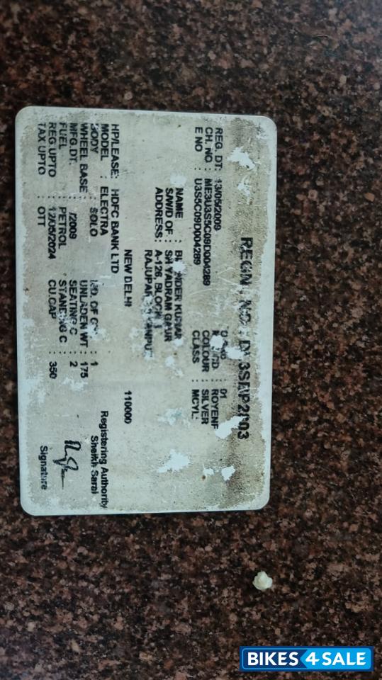 Royal Enfield Thunderbird TwinSpark 350 Royal Enfield Thunderbird TwinSpark 350