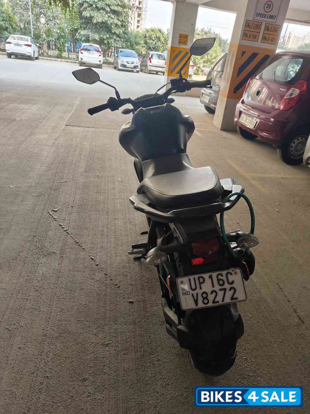 Blue Yamaha FZ-S Blue Yamaha FZ-S