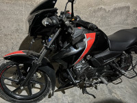 Black TVS Apache RTR 160