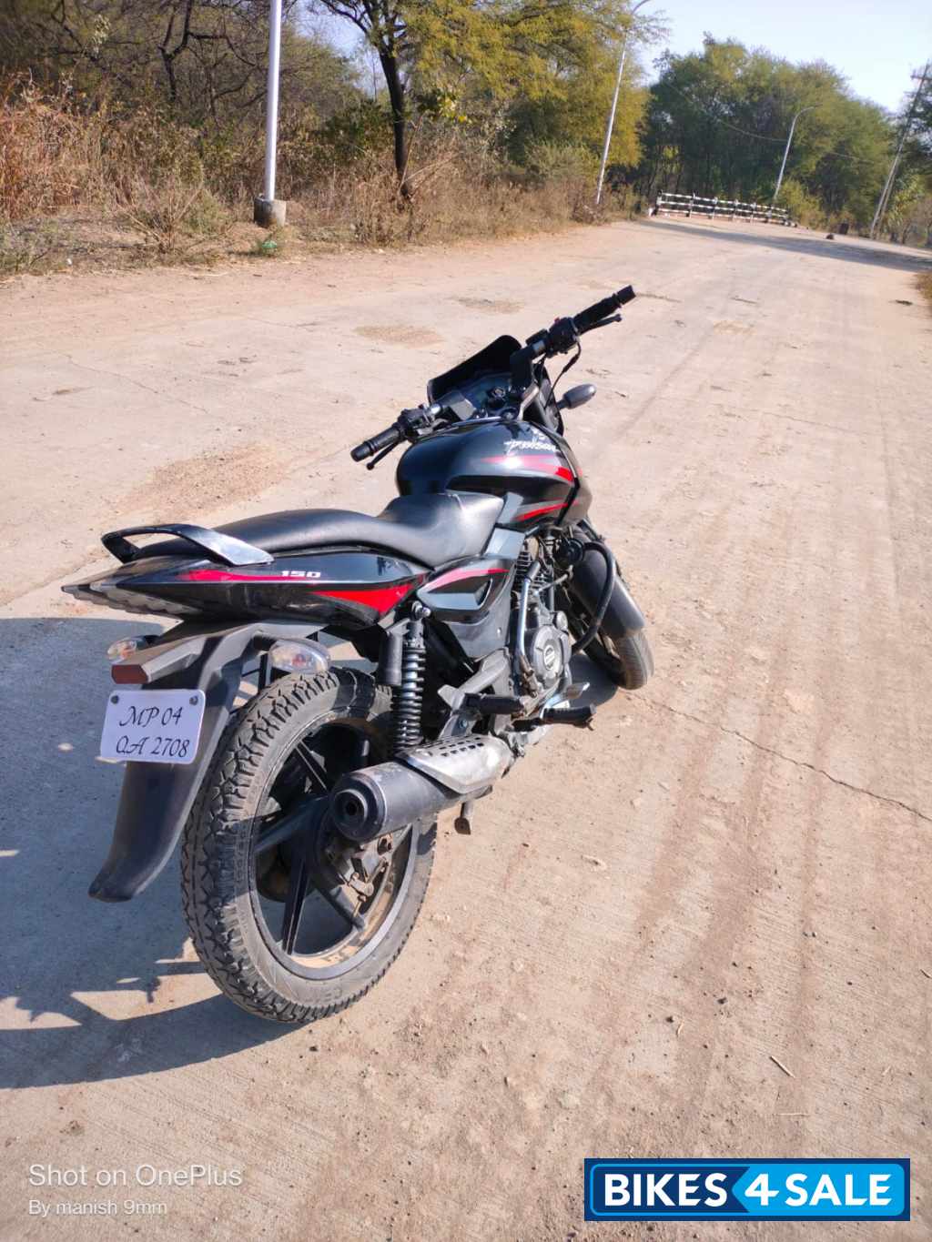 Red And Black Bajaj Pulsar 150 DTSi Red And Black Bajaj Pulsar 150 DTSi
