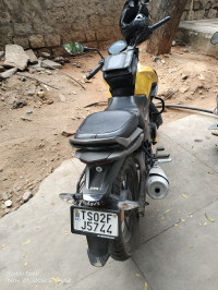 Yellow And Block TVS Raider 125