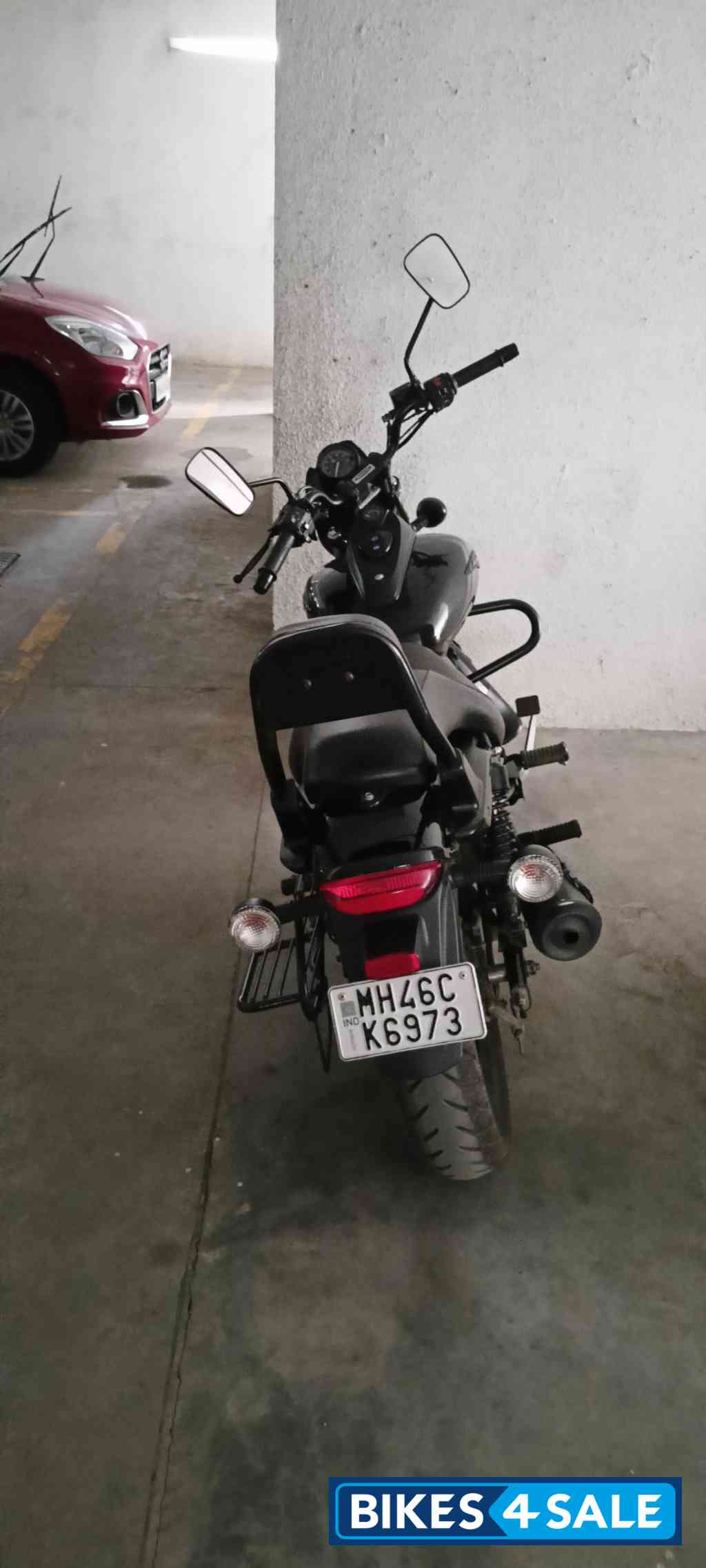 Black And Grey Bajaj Avenger Street 160 Black And Grey Bajaj Avenger Street 160