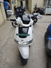 Pearl White TVS iQube Electric