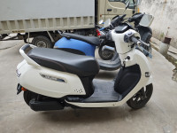 Pearl White TVS iQube Electric