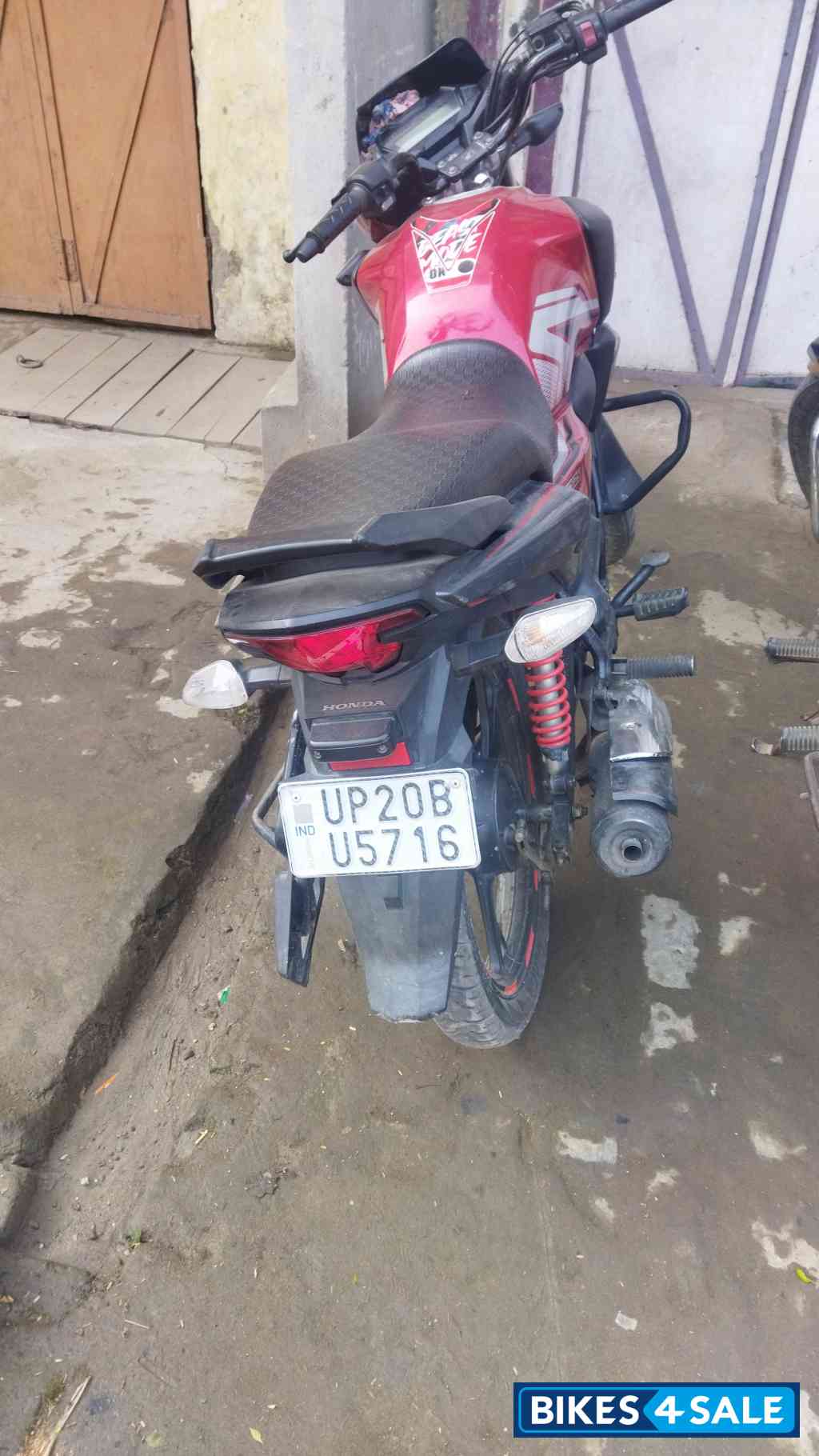 Red Honda SP 125 BSVI Red Honda SP 125 BSVI