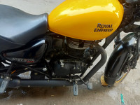 Yellow Royal Enfield Meteor 350 Fireball