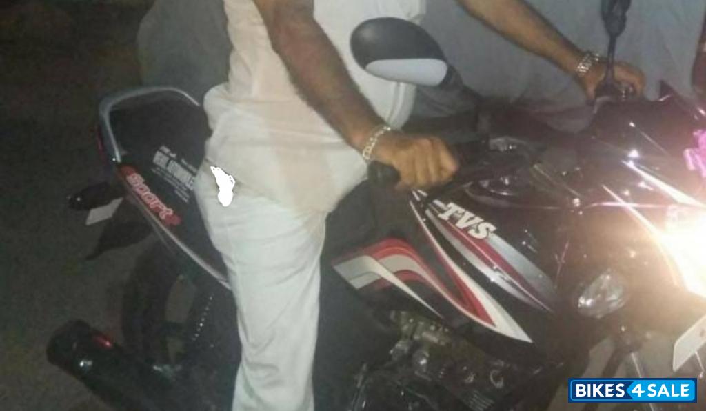Black Red TVS Sport