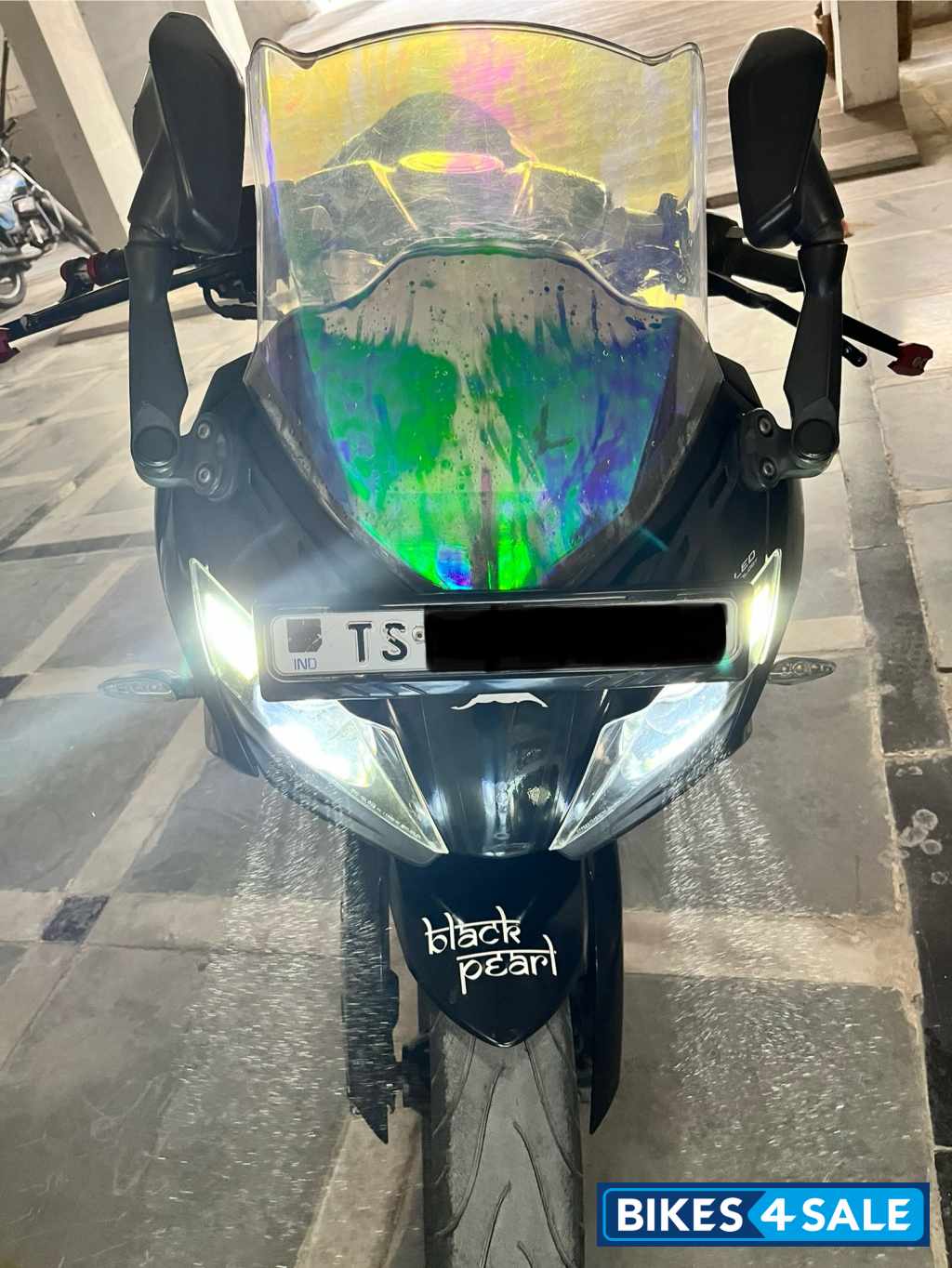 Black TVS Apache RR 310 Black TVS Apache RR 310