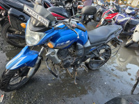 Blue Yamaha FZ-S