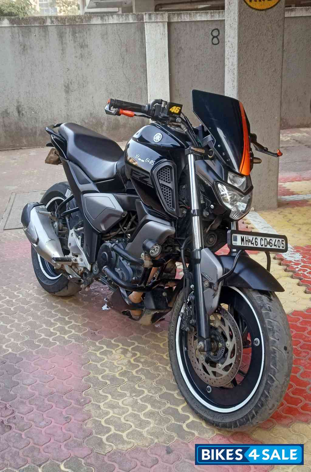 Black Metallic X Yamaha FZ FI V3 BS6 Black Metallic X Yamaha FZ FI V3 BS6