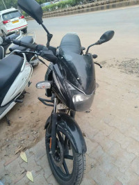 Black Bajaj Pulsar 125 Neon Disc Single Seat