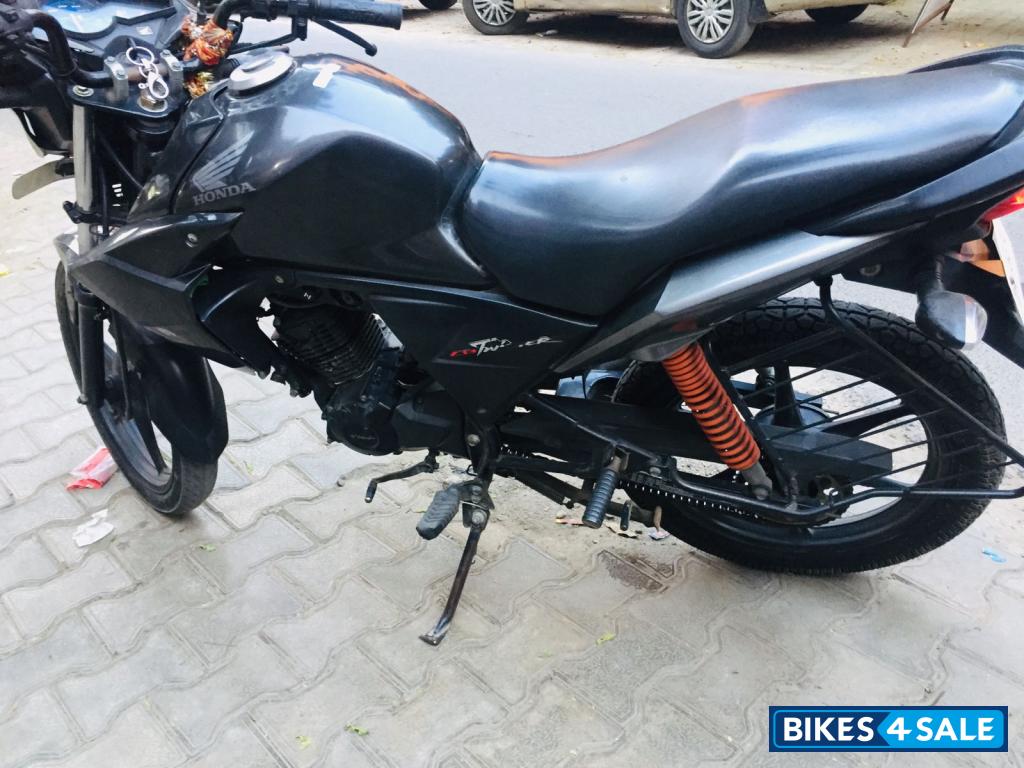 Grey Honda CB Twister Grey Honda CB Twister