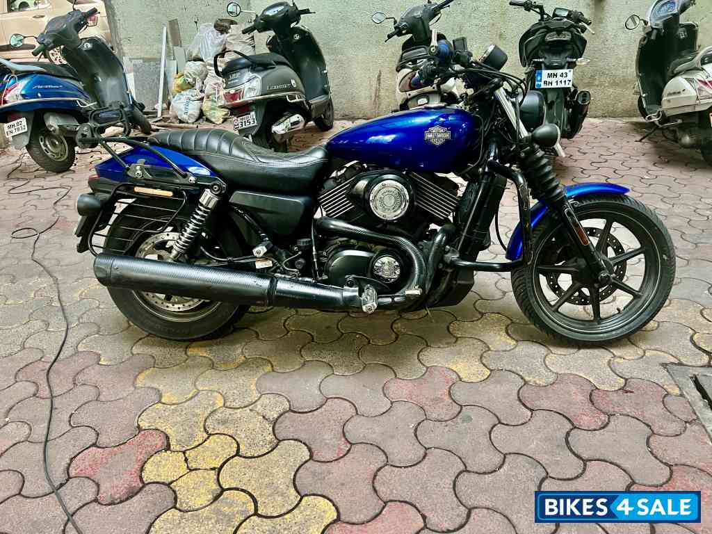 Blue Harley Davidson Street 750 Blue Harley Davidson Street 750