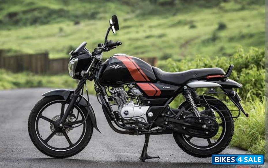 Sizzling Red Bajaj V12