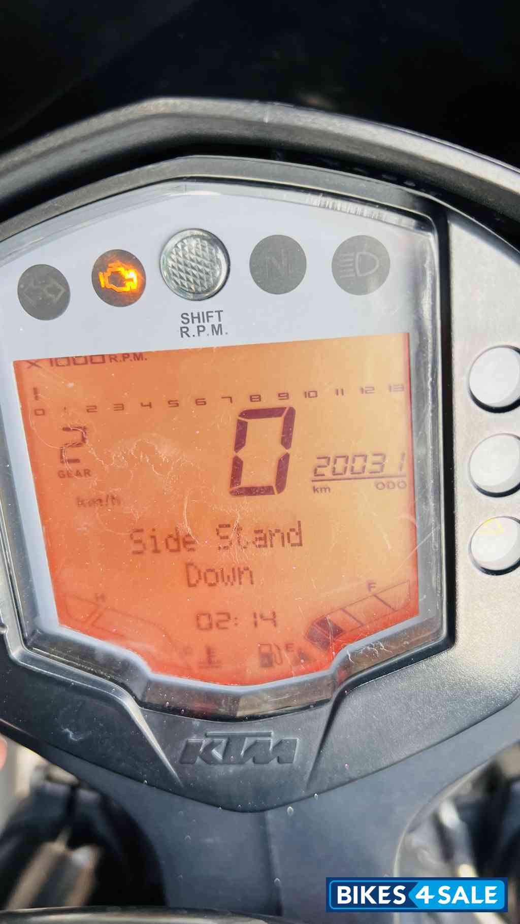 Black KTM RC 200 Black KTM RC 200