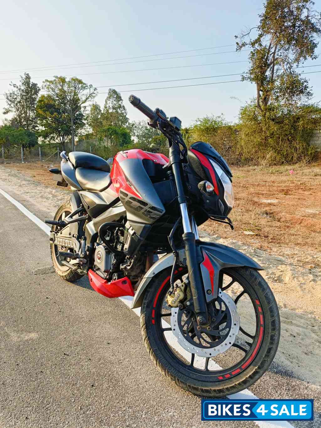 Racing Red Bajaj Pulsar NS200 Racing Red Bajaj Pulsar NS200