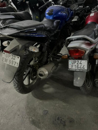 Blue Bajaj Pulsar 220F