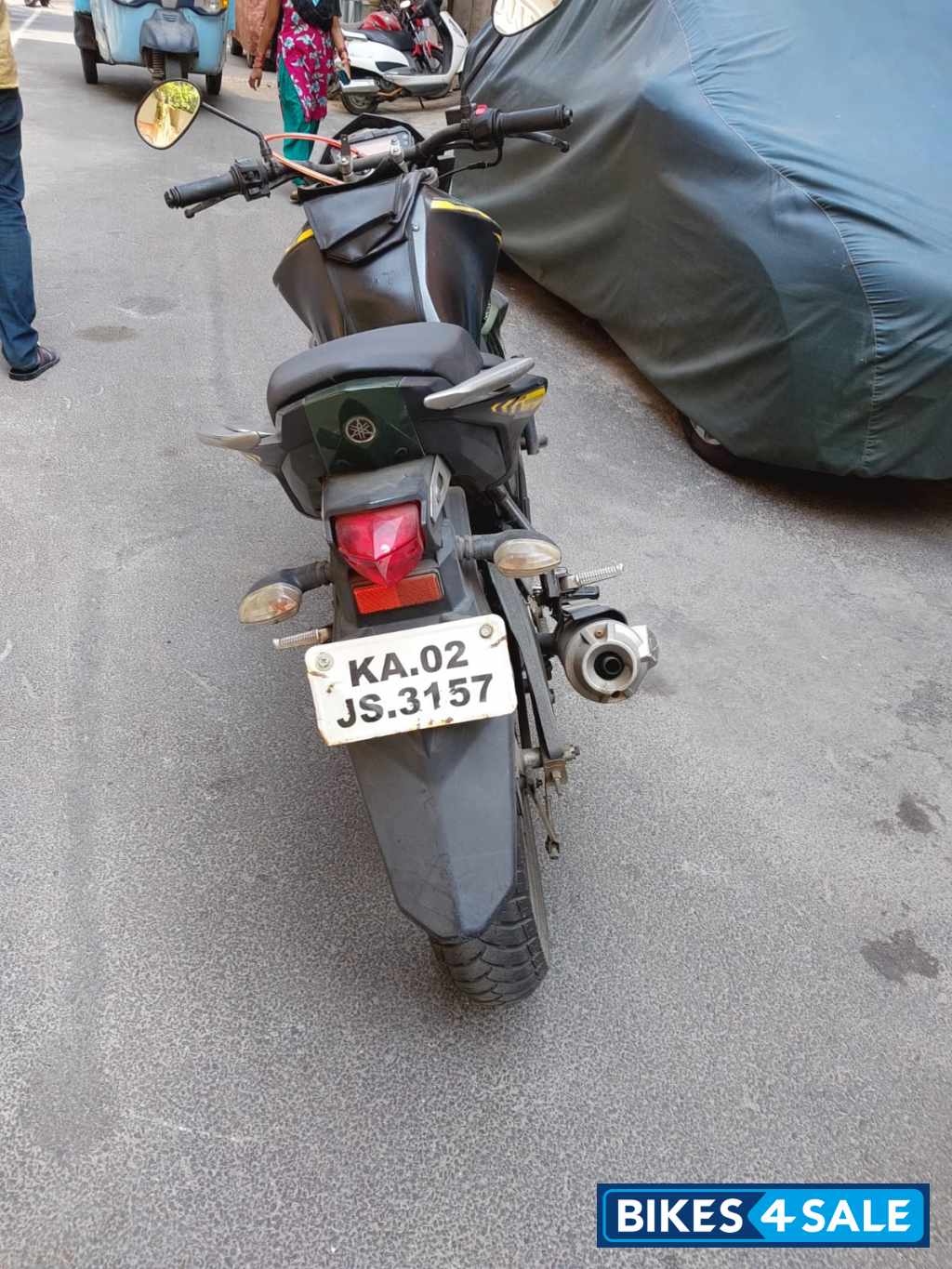 Green Yamaha FZ-S FI V3 Green Yamaha FZ-S FI V3