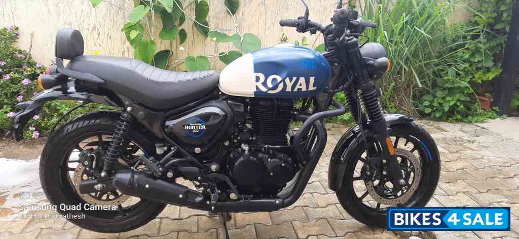 Rebel Blue Royal Enfield Hunter 350 Metro Rebel Blue Royal Enfield Hunter 350 Metro