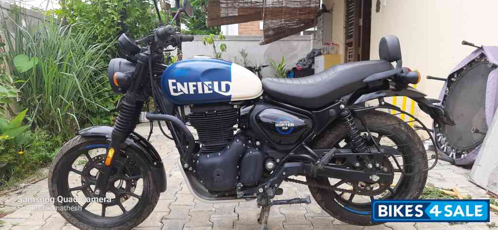 Rebel Blue Royal Enfield Hunter 350 Metro Rebel Blue Royal Enfield Hunter 350 Metro
