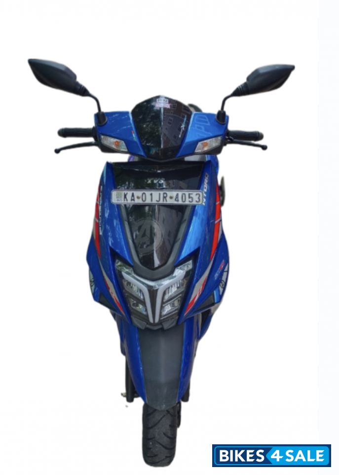 Blue TVS NTORQ Super Squad Edition Blue TVS NTORQ Super Squad Edition