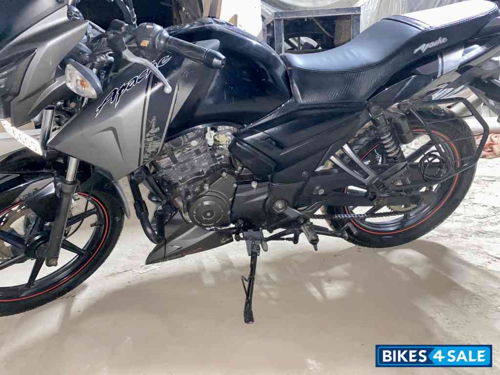 Grey TVS Apache RTR 160