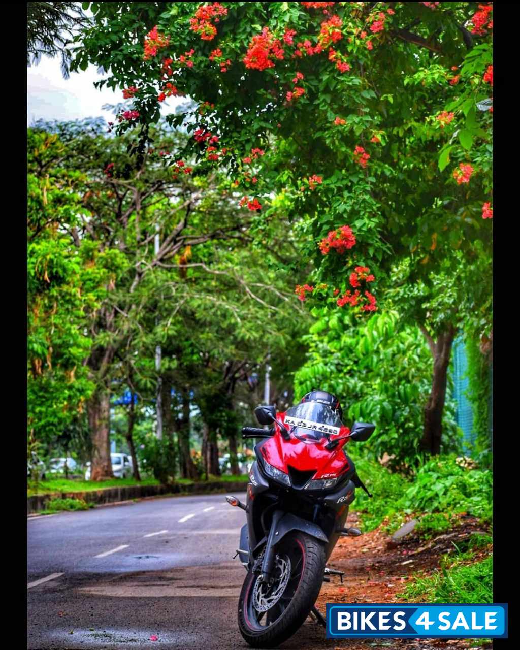 Red & Grey Yamaha YZF R15 V3 Red & Grey Yamaha YZF R15 V3