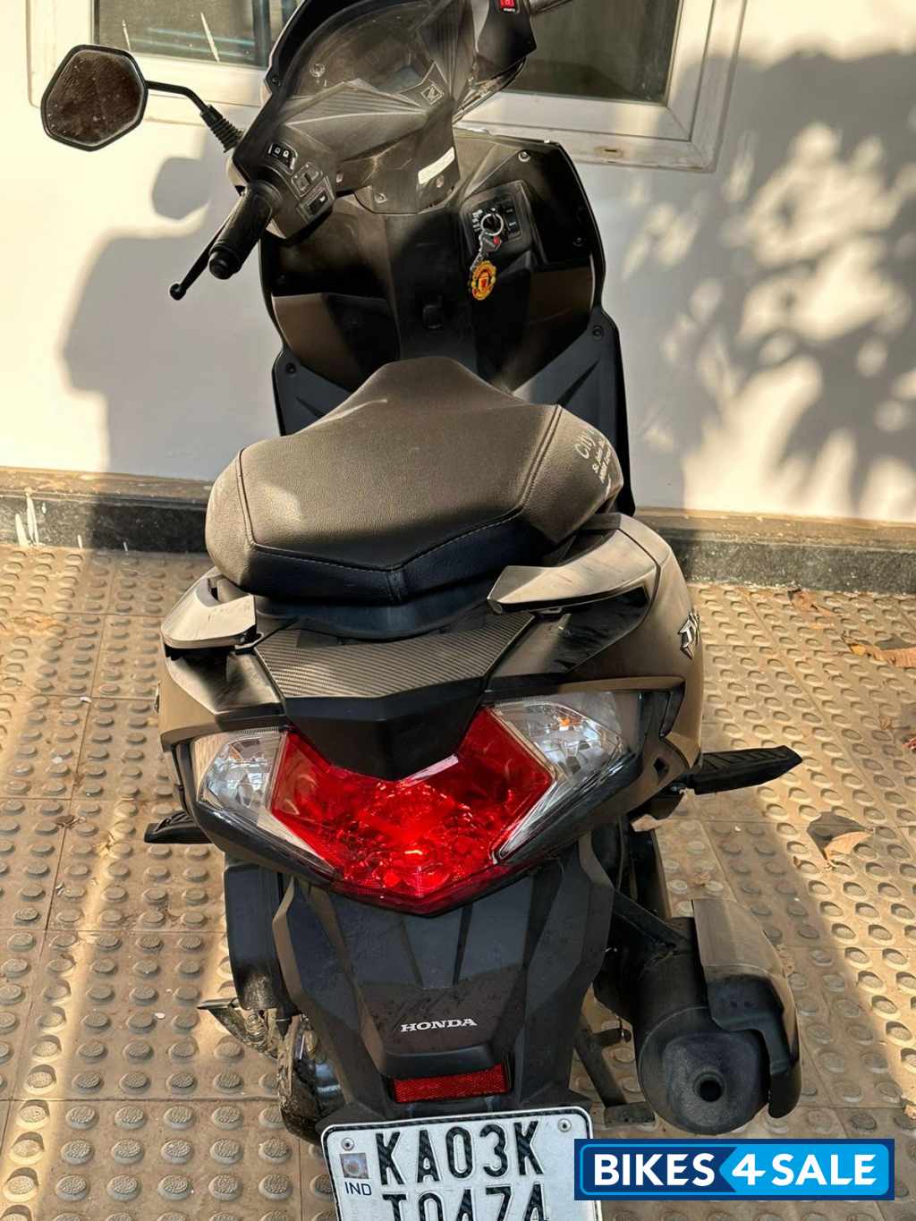 Matte Grey/black Honda Dio