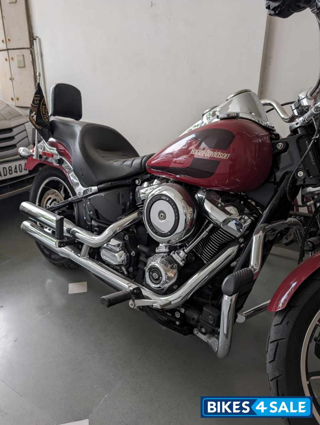 Billiard Red Harley Davidson Low Rider Billiard Red Harley Davidson Low Rider