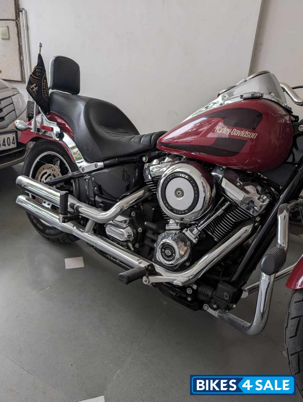 Billiard Red Harley Davidson Low Rider Billiard Red Harley Davidson Low Rider