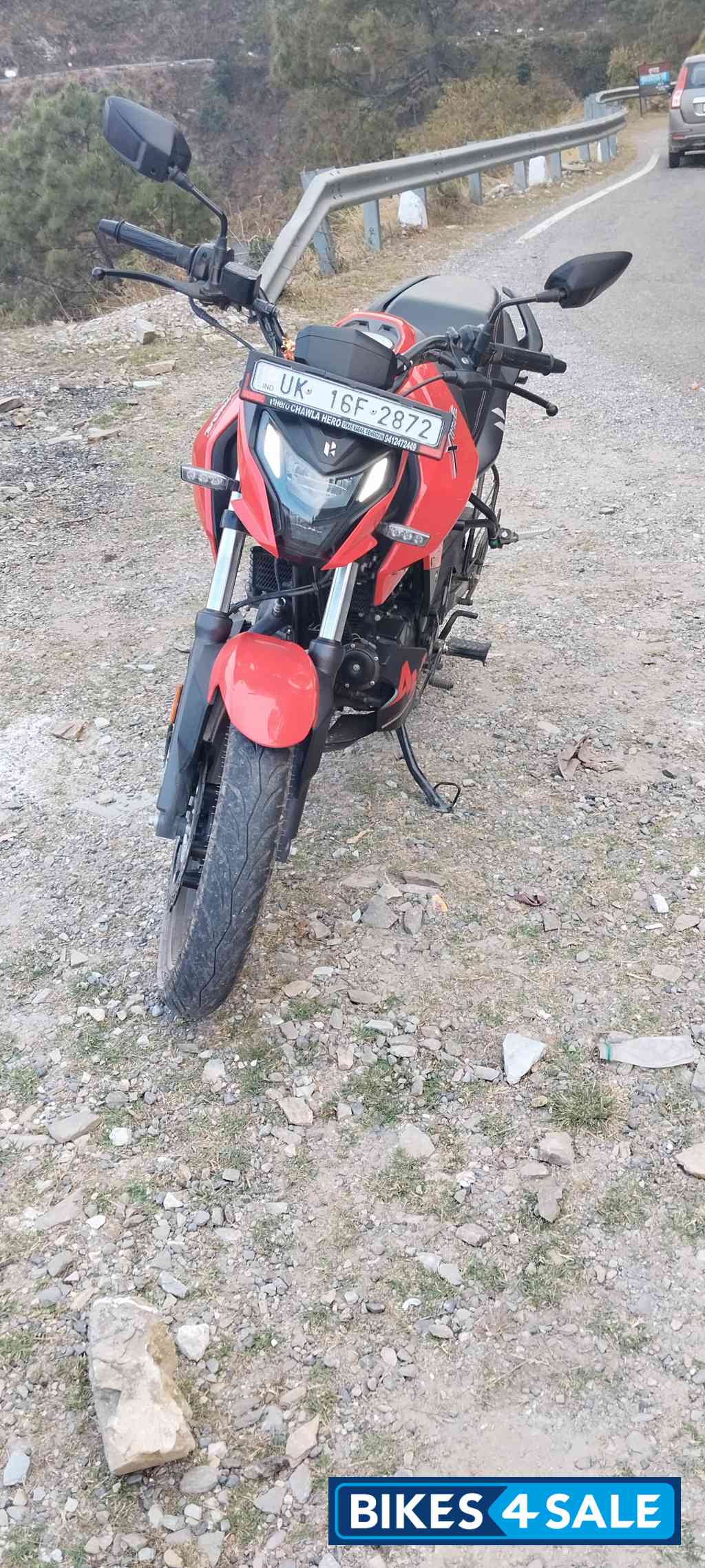 Red End Black Combo Hero Xtreme 160R 4V Pro Red End Black Combo Hero Xtreme 160R 4V Pro