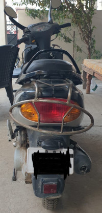 Black-silver(dual Tone) TVS Scooty Pep Plus