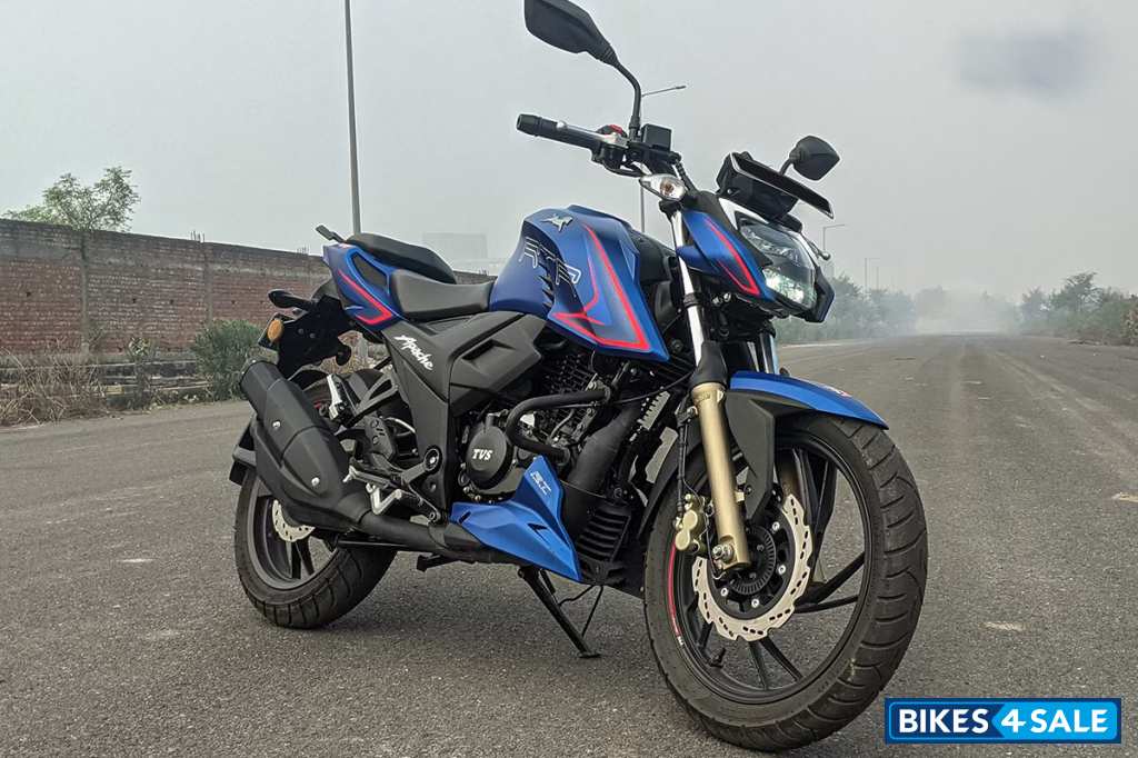 Met Blue TVS Apache RTR 200 4V ABS