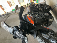 Black-grey-orange KTM 390 Adventure 2023