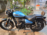 Blue Royal Enfield Meteor 350 Supernova