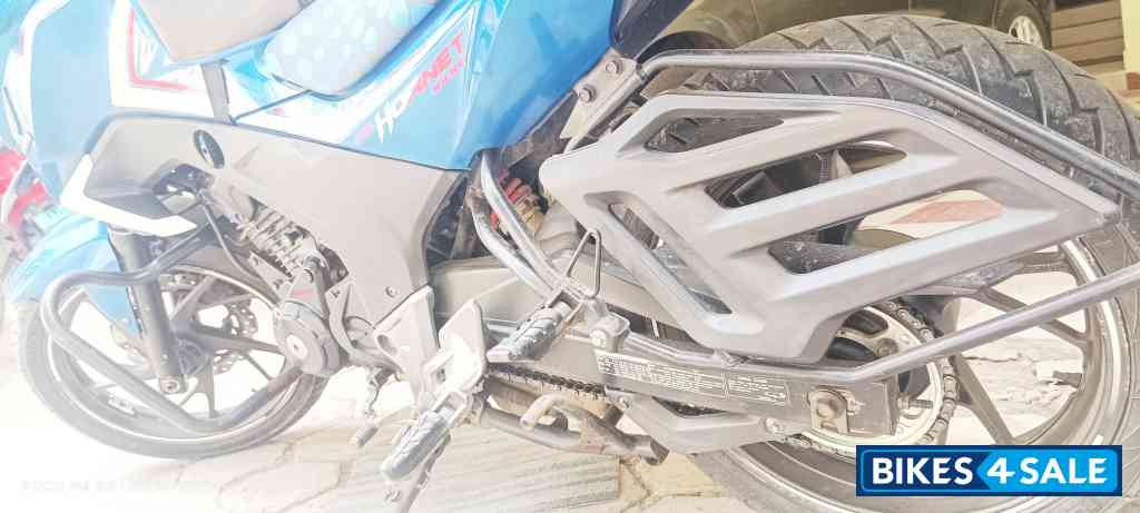 Blue Honda CB Hornet 160R