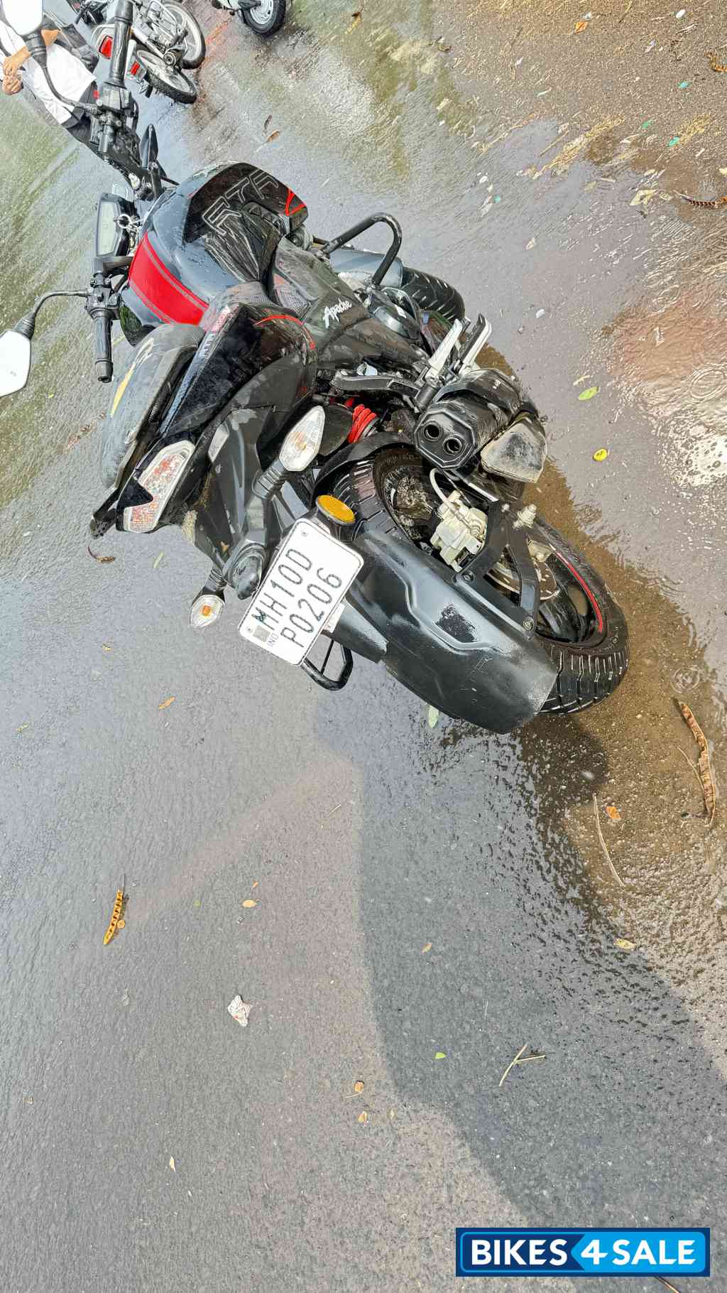 Black And Red TVS Apache RTR 200 4V 2020 Black And Red TVS Apache RTR 200 4V 2020