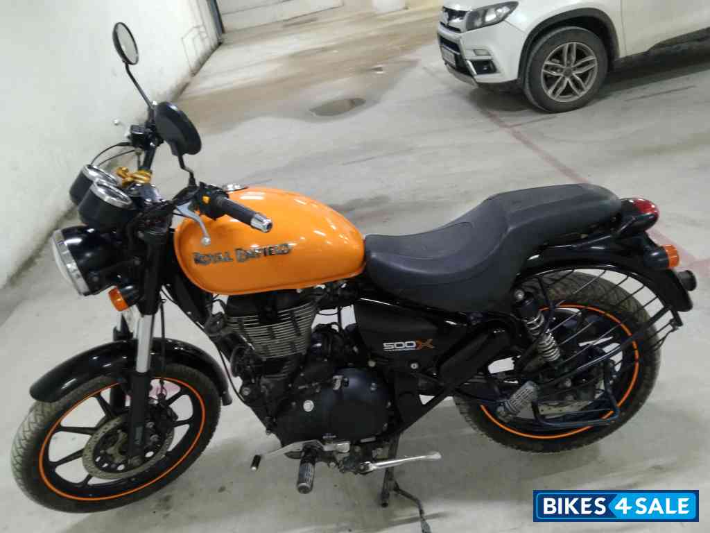 Orange Royal Enfield Thunderbird X 500 Orange Royal Enfield Thunderbird X 500