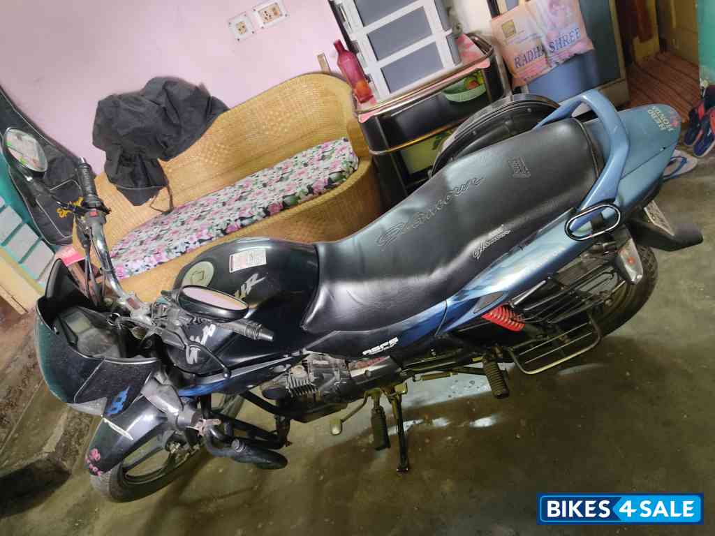 Blue Black Hero Glamour 125 Drum Blue Black Hero Glamour 125 Drum