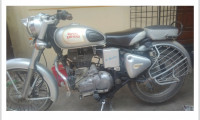 Silver Royal Enfield Classic 350