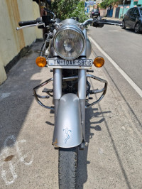 Silver Royal Enfield Classic 350