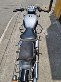 Silver Royal Enfield Classic 350