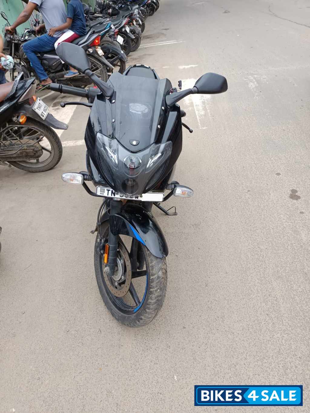 Black And Blue Bajaj Pulsar 220F Black And Blue Bajaj Pulsar 220F