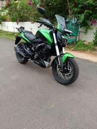 Green Bajaj Dominar 400 ABS BS6