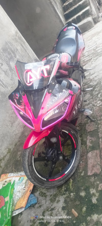 Red Yamaha YZF R15 S