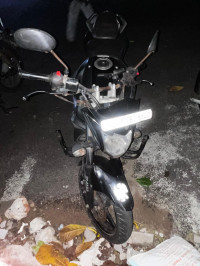 Black Yamaha FZ-S FI V2