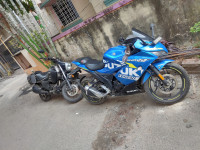 Blue Suzuki Gixxer SF Moto GP