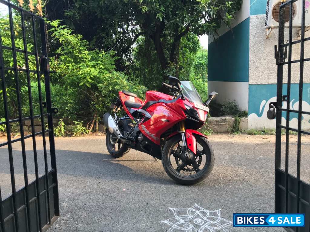 Red TVS Apache RR 310 Red TVS Apache RR 310